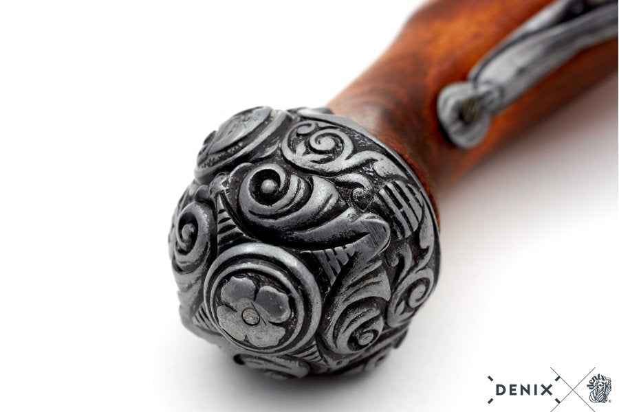 Imagen de PISTOLA DE CHISPA, SIGLO XVIII 1077G,Réplica no funcional parte de nuestra colección en Espadas y más, sitio oficial.