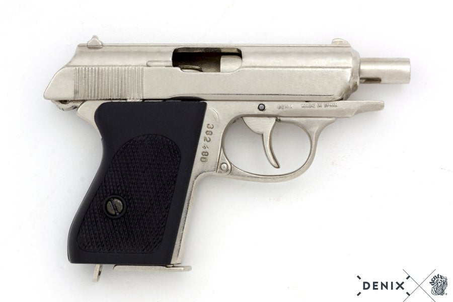 Pistola semiautomática PPK James Bond, réplica não funcional 1277NQ