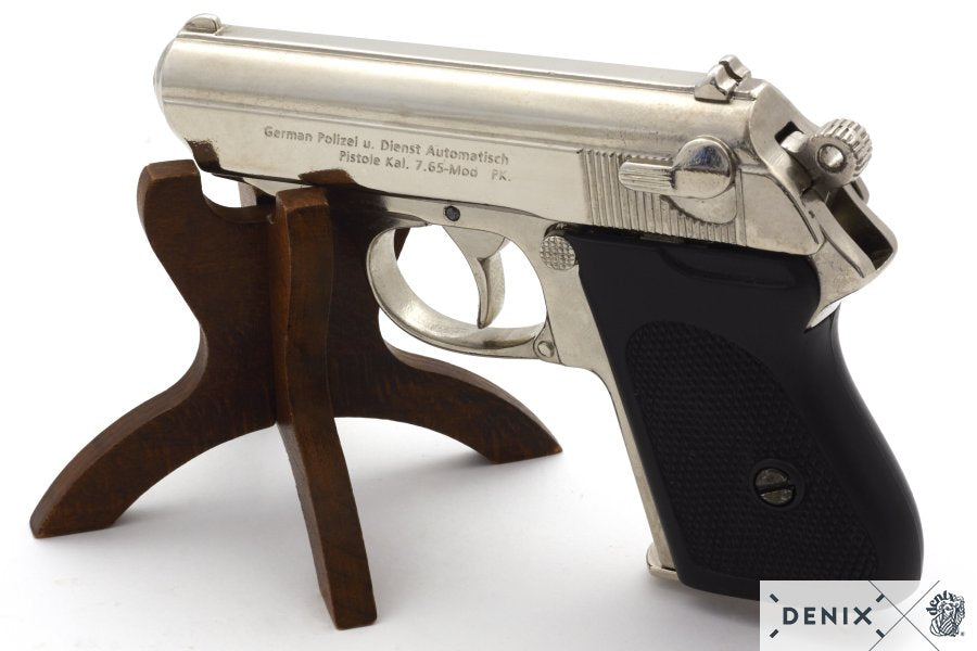 Pistola semiautomática PPK James Bond, réplica não funcional 1277NQ