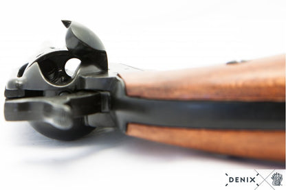 Revólver  CAL.45 Peacemaker 4,75", con 6 balas, 1-1186N, Réplica no funcional