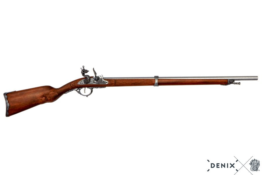 Rifle de pederneira com carregamento pela boca France 1807 1080/G