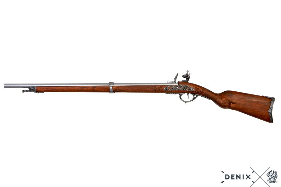 Rifle de pederneira com carregamento pela boca France 1807 1080/G