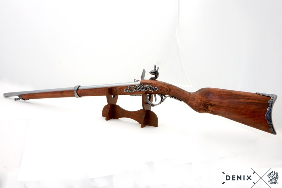 Rifle de pederneira com carregamento pela boca France 1807 1080/G