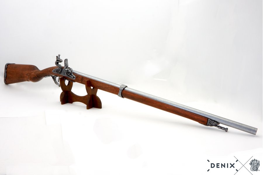 Rifle de pederneira com carregamento pela boca France 1807 1080/G