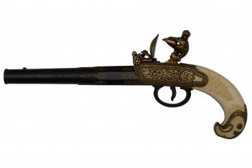 Pistola de chispa, Tula (Rusia) S. XVIII, 1238 Réplica no funcional