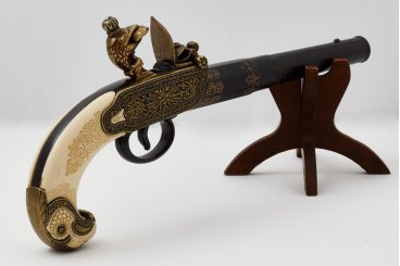 Imagen de Pistola de chispa, Tula (Rusia) S. XVIII, 1238 Réplica no funcional parte de nuestra colección en Espadas y más, sitio oficial.