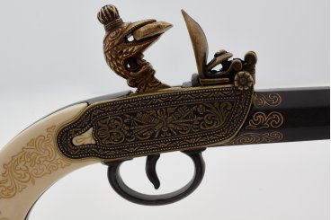 Pistola de chispa, Tula (Rusia) S. XVIII, 1238 Réplica no funcional