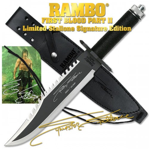 Cuchillo Rambo II - Edicion Limitada- Firmado 94684