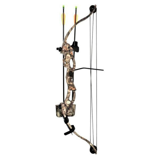 Arco Compuesto Infantil Kirupira 15-20 lbs Camuflaje