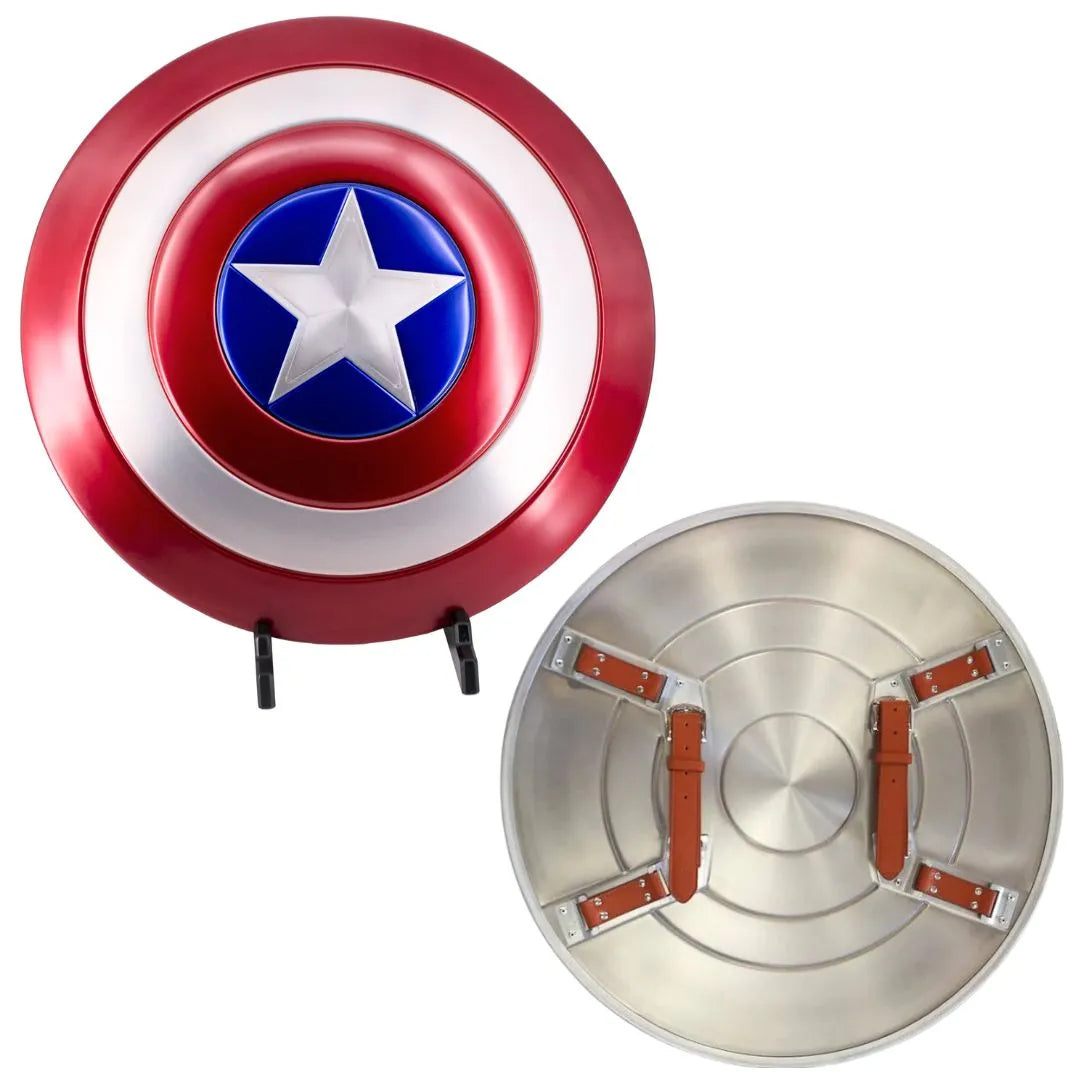 Imagen de Escudo del Capitán América funcional de metal calidad profesional parte de nuestra colección en Espadas y más, sitio oficial.