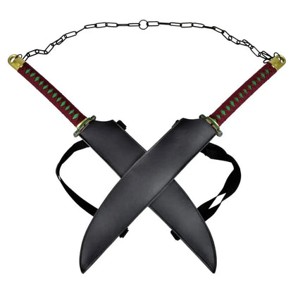 Imagen de Espadas de Tengen Uzui Kimetsu No Yaiba Demon Slayer parte de nuestra colección en Espadas y más, sitio oficial.