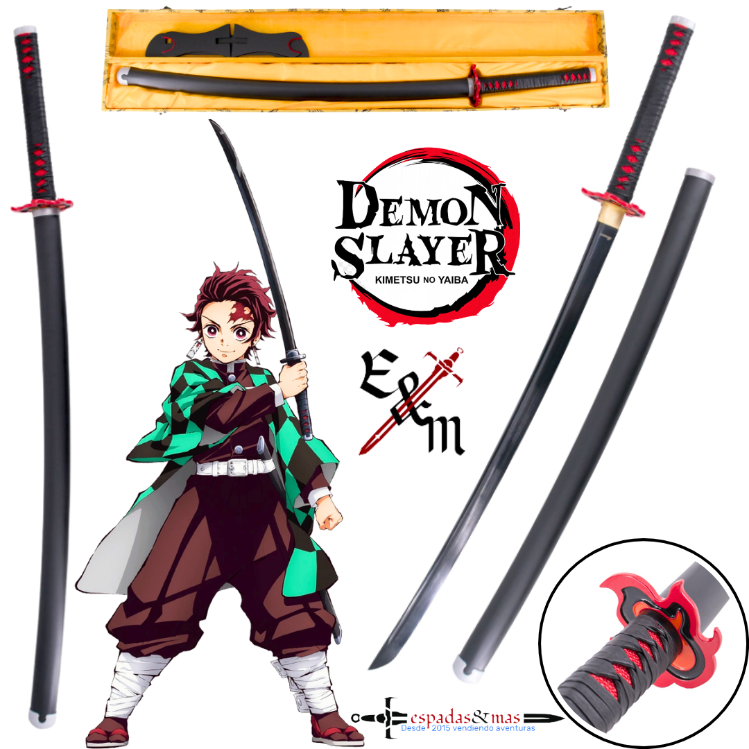 Sharp FUNCIONAL Tanjiro Kamdo Katana Kimetsu no Yaiba Demon Slayer s0258h