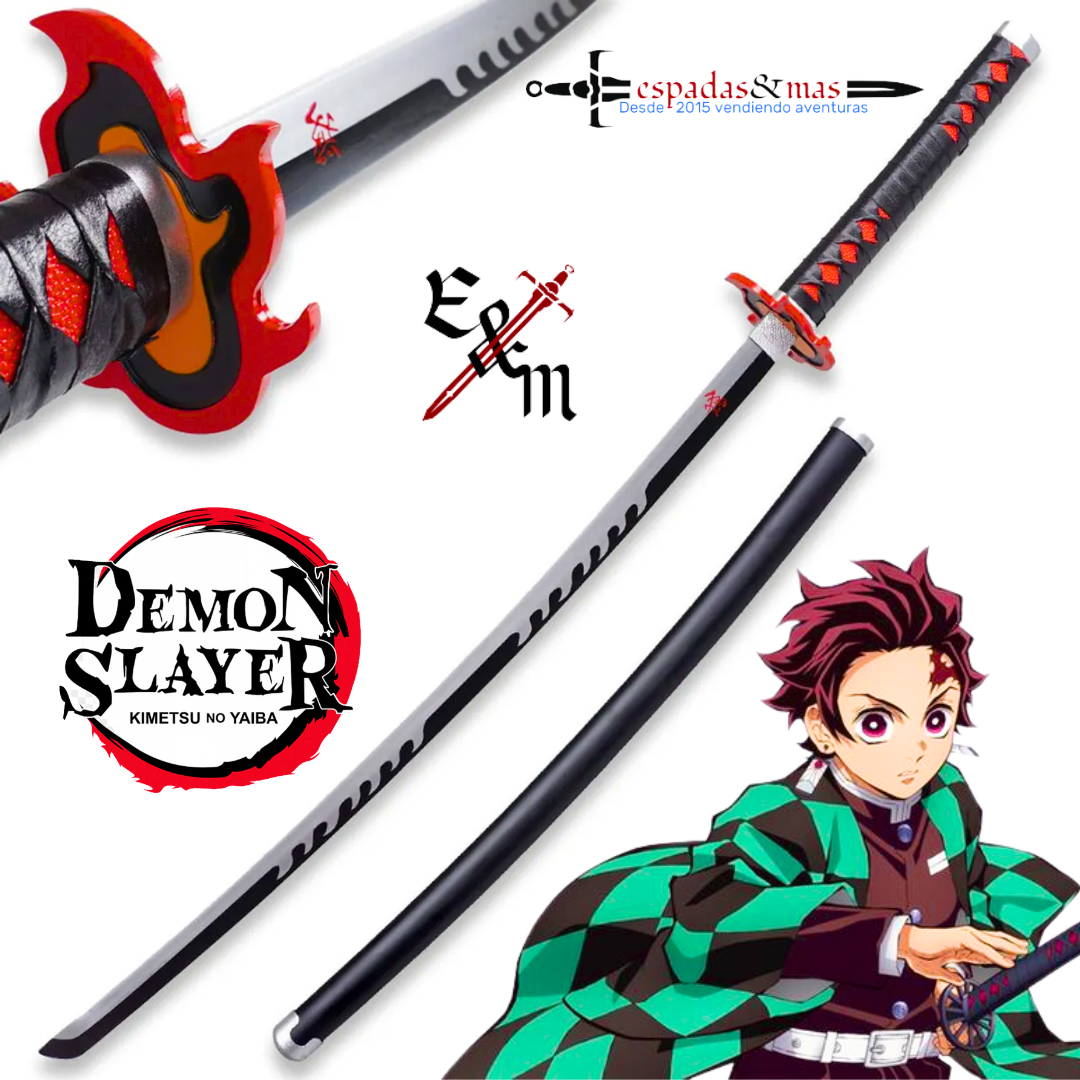 Katana Funcional de Tanjiro Kamado – Demon Slayer Kimetsu No Yaiba 42221