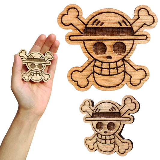 Luffy Skull Magnet One Piece