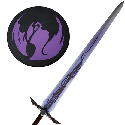 Espada Larga del Rey Demonio Réplica Decorativa Solo Leveling