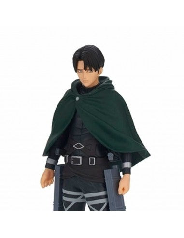 ATTACK ON TITANS - FIGURA DE LEVI - 16 cm - Espadas y Más