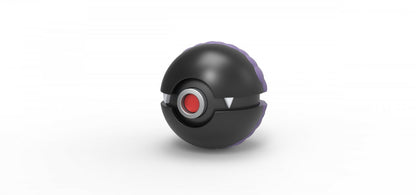 Imagen de Pokeball Artesanal Gastly parte de nuestra colección en Espadas y más, sitio oficial. Esta imagen describe  pokeball