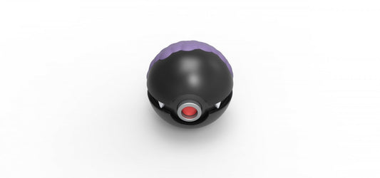 Imagen de Pokeball Artesanal Gastly parte de nuestra colección en Espadas y más, sitio oficial. Esta imagen describe  pokeball