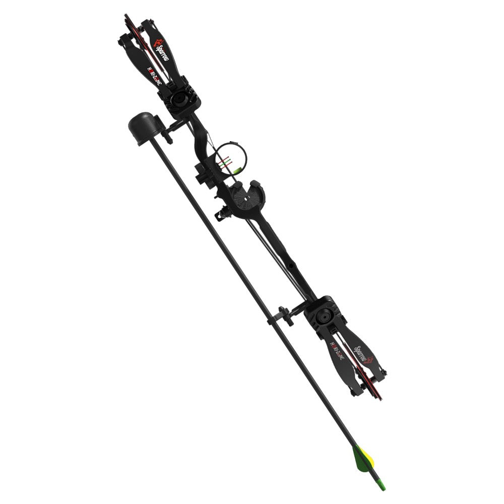 Arco Compuesto Hori-Zone Sparrow 30 lbs Negro