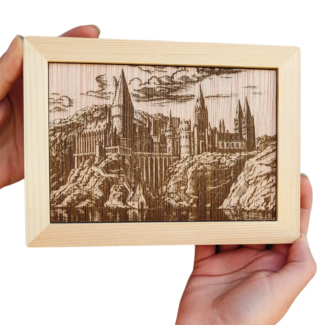 Cartel Decorativo Hogwarts Harry Potter