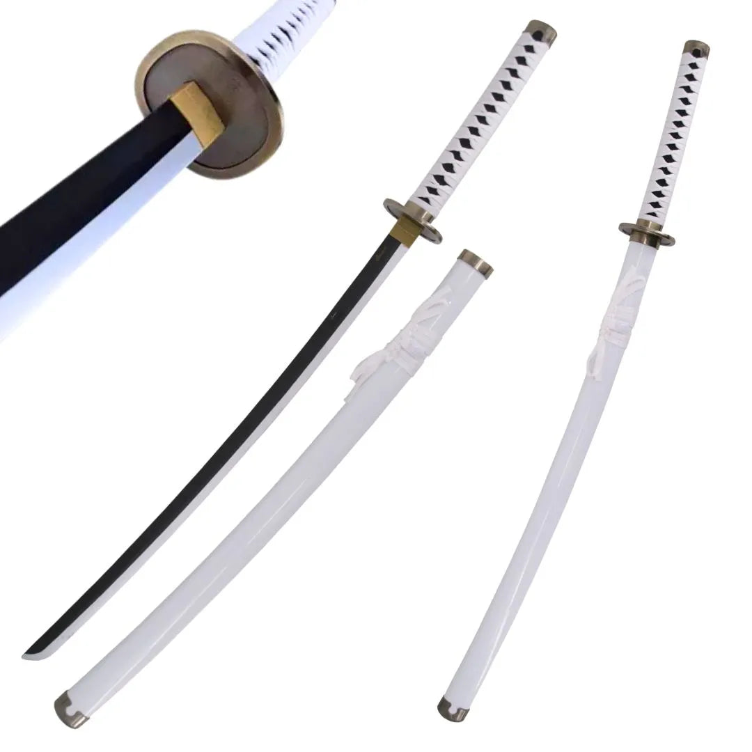Zoro's Wado Ichimonji Bamboo Katana Pack + Zoro T-shirt + Katana Holder