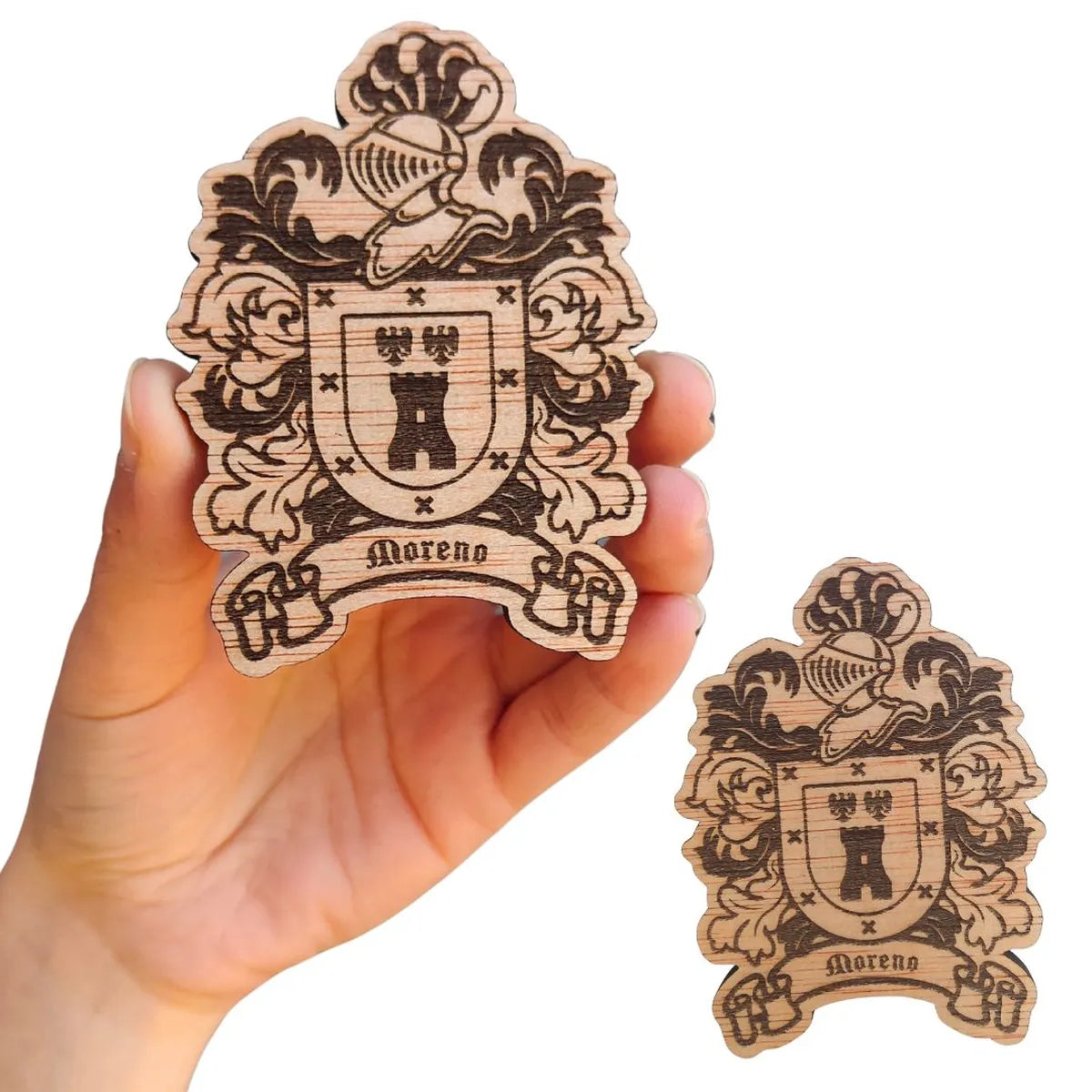 Imán Escudo Heráldico Moreno
