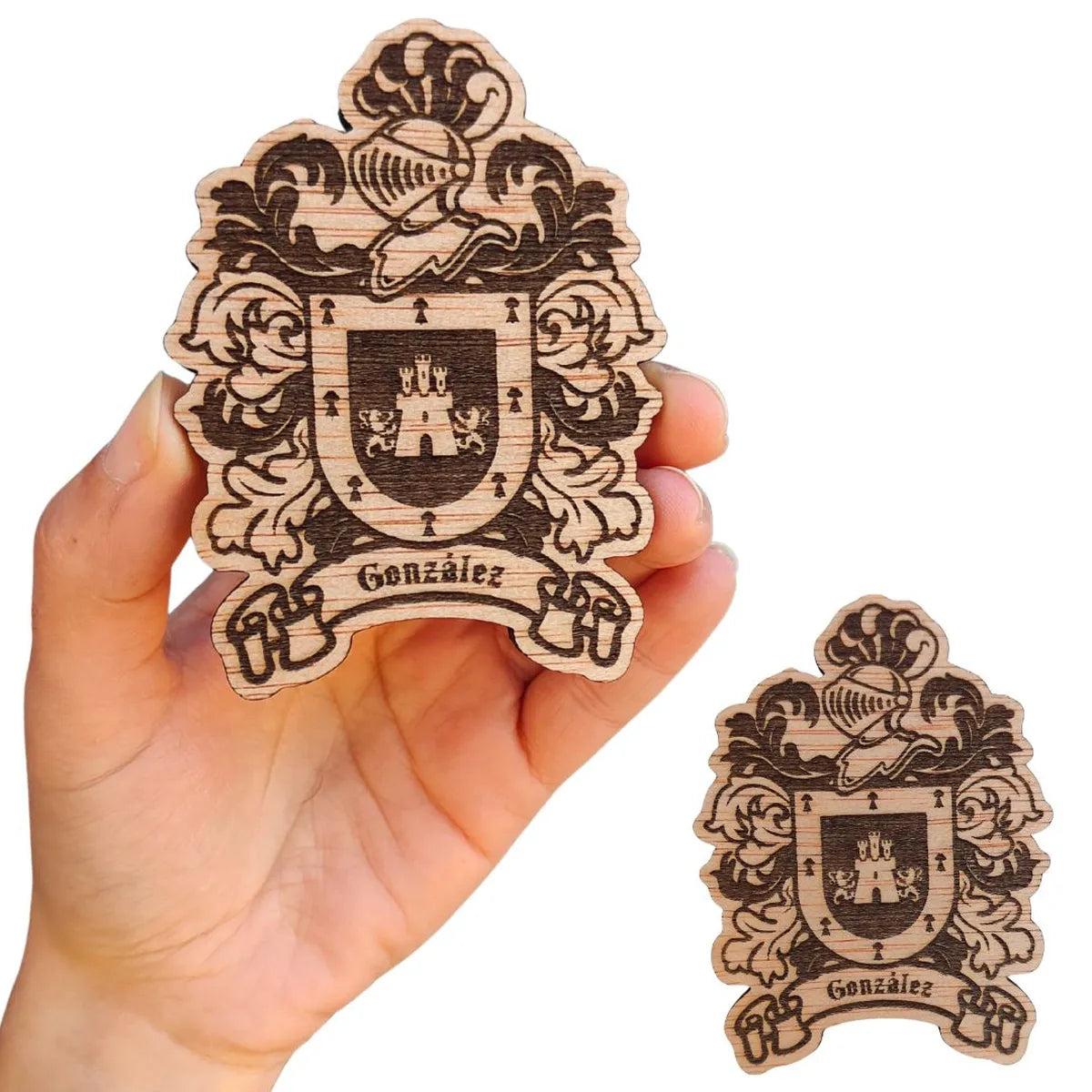 Imán Escudo Heráldico González