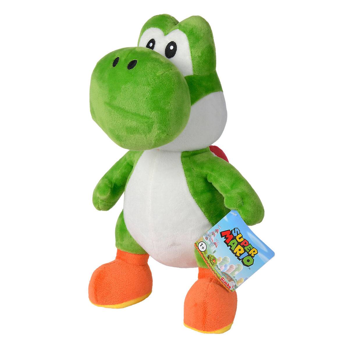 Imagen de Peluche Yoshi Super Mario Bros 30Cm parte de nuestra colección en Espadas y más, sitio oficial.