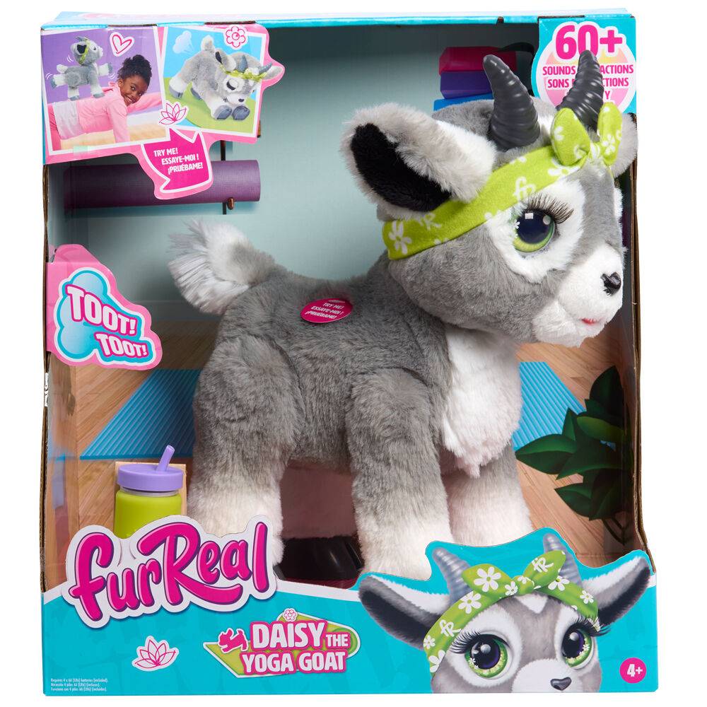 Imagen de Peluche Interactivo Cabra Daisy Yoga Furreal parte de nuestra colección en Espadas y más, sitio oficial.