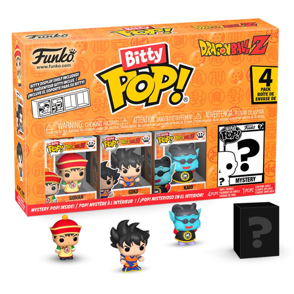 Imagen de Blister 4 Figuras Bitty Pop Dragon Ball Z Cell parte de nuestra colección en Espadas y más, sitio oficial.