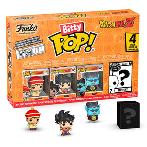 Imagen de Blister 4 Figuras Bitty Pop Dragon Ball Z Cell parte de nuestra colección en Espadas y más, sitio oficial.