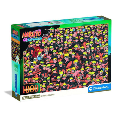 Imagen de Puzzle Impossible Naruto Shippuden 1000Pzs parte de nuestra colección en Espadas y más, sitio oficial.