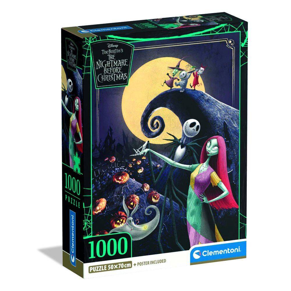 Imagen de Puzzle Pesadilla Antes De Navidad Disney 1000Pzs parte de nuestra colección en Espadas y más, sitio oficial.