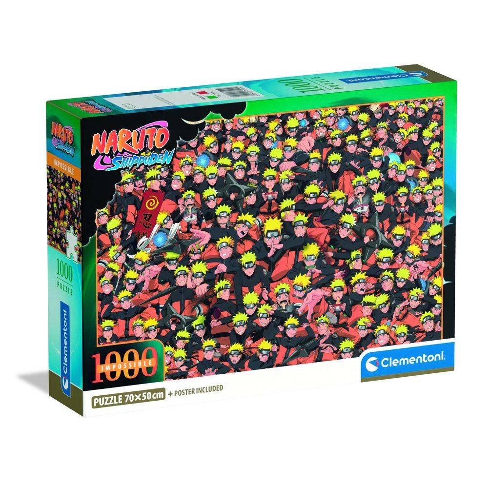 Imagen de Puzzle Impossible Naruto Shippuden 1000Pzs parte de nuestra colección en Espadas y más, sitio oficial.