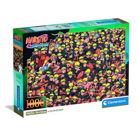 Imagen de Puzzle Impossible Naruto Shippuden 1000Pzs parte de nuestra colección en Espadas y más, sitio oficial.