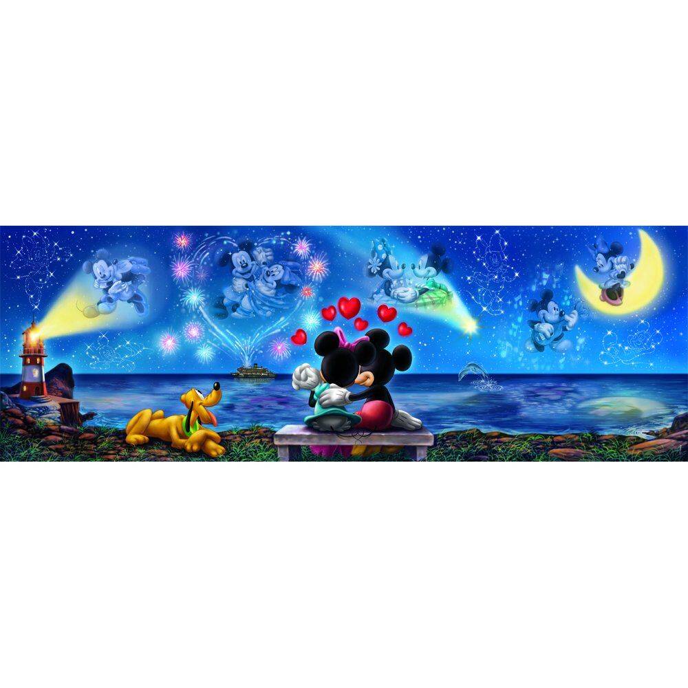 Imagen de Puzzle Panorama Mickey Minnie Disney 1000Pzs parte de nuestra colección en Espadas y más, sitio oficial.