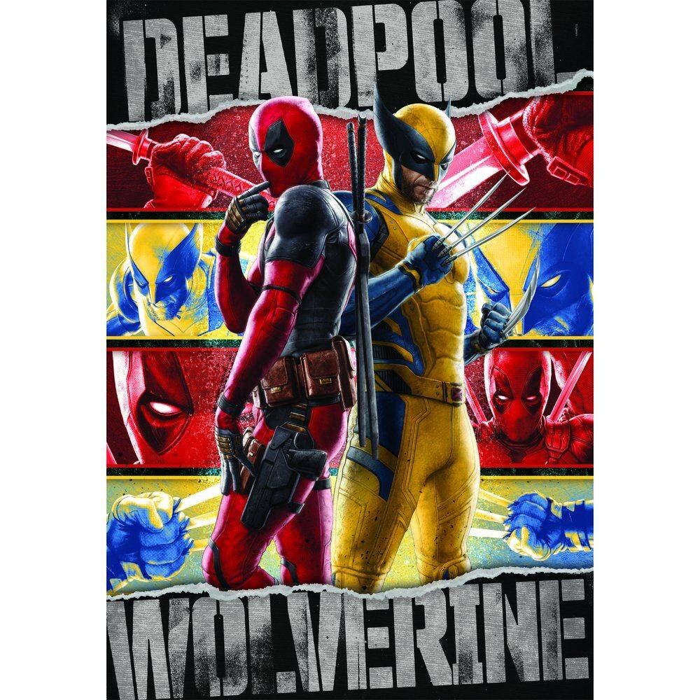 Imagen de Puzzle Deadpool Marvel 1000Pzs parte de nuestra colección en Espadas y más, sitio oficial.