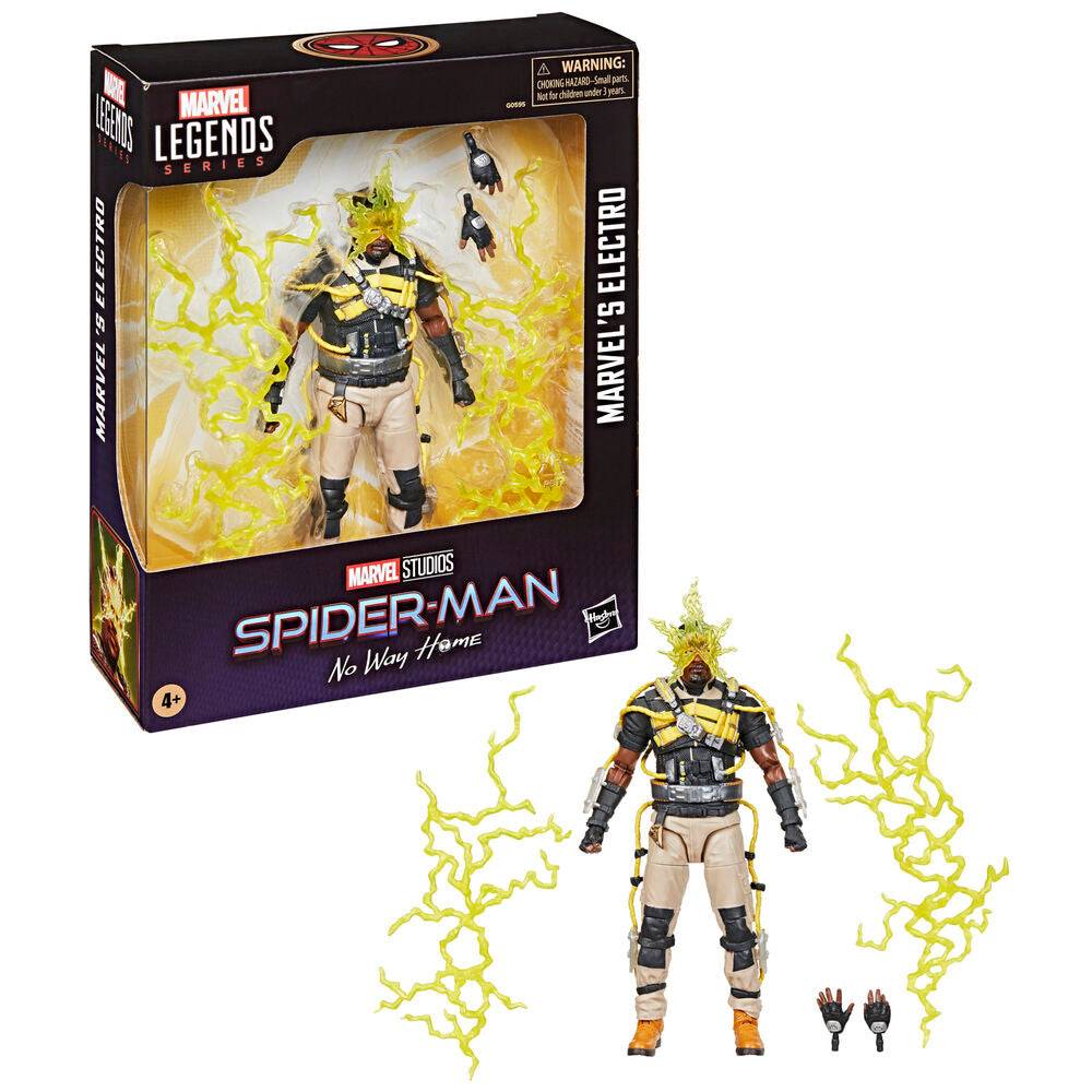 Imagen de Figura Marvel's Electro No Way Home Spider-Man Marvel 15Cm parte de nuestra colección en Espadas y más, sitio oficial.