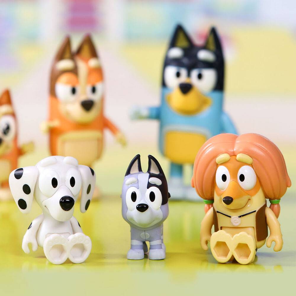 Imagen de Blister 8 Figuras Bluey parte de nuestra colección en Espadas y más, sitio oficial.