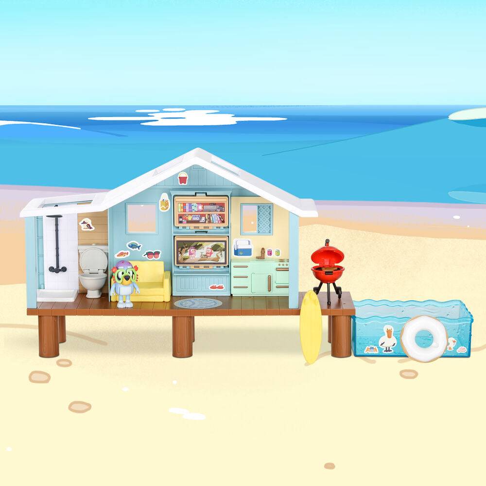Imagen de Cabaña En La Playa + Figura Bluey parte de nuestra colección en Espadas y más, sitio oficial.