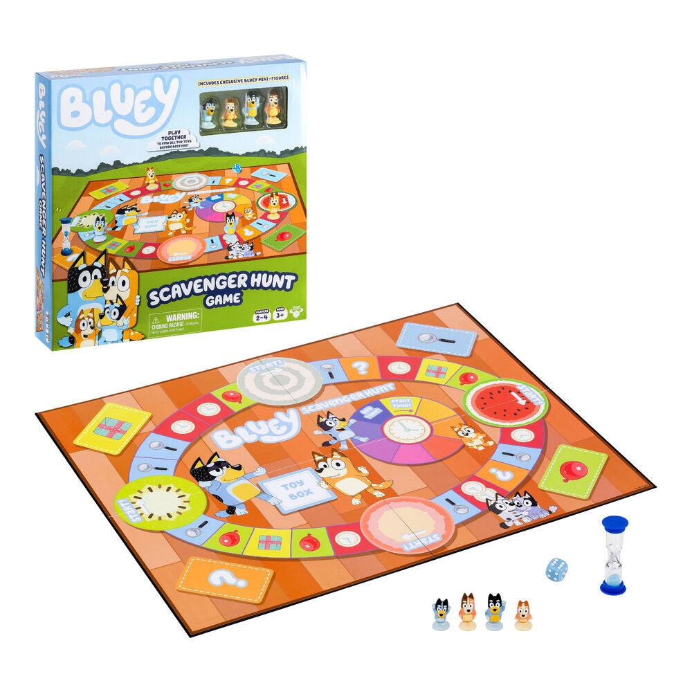 Imagen de Juego De Mesa Busqueda Del Tesoro Bluey Español parte de nuestra colección en Espadas y más, sitio oficial.