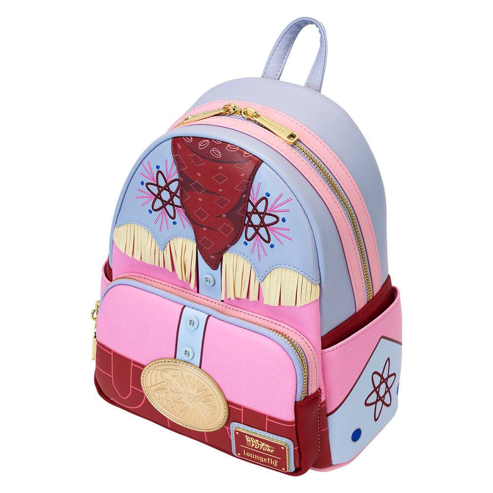 Imagen de Mochila 40Th Anniversary Regreso Al Futuro Loungefly 26Cm parte de nuestra colección en Espadas y más, sitio oficial.