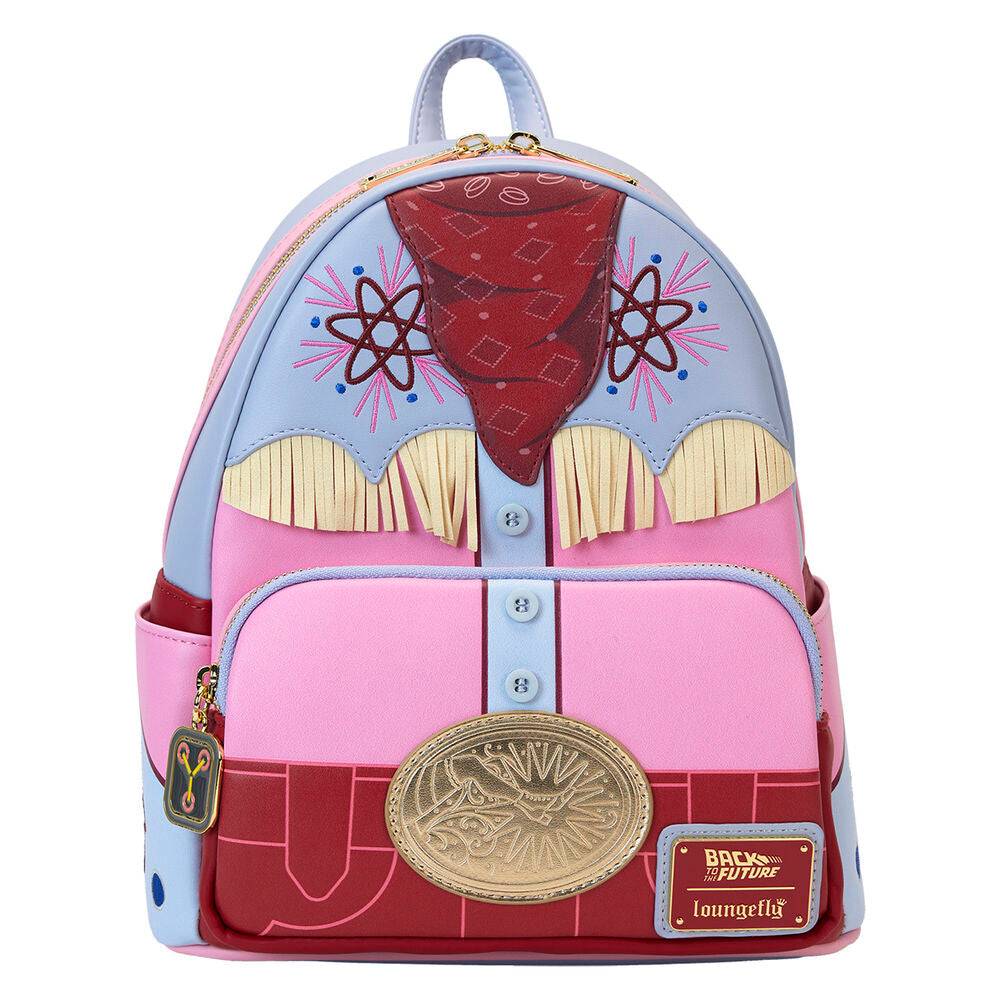 Imagen de Mochila 40Th Anniversary Regreso Al Futuro Loungefly 26Cm parte de nuestra colección en Espadas y más, sitio oficial.