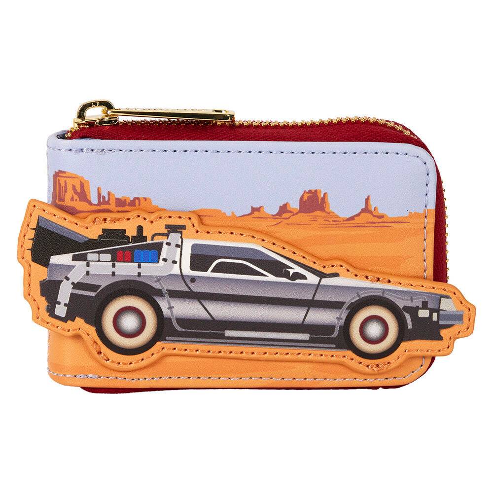 Imagen de Tarjetero 40Th Anniversary Delorean Accordion Regreso Al Futuro Loungefly parte de nuestra colección en Espadas y más, sitio oficial.