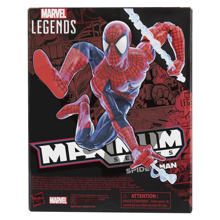 Imagen de Figura Spider-Man Maximum Series Marvel Legends 15Cm parte de nuestra colección en Espadas y más, sitio oficial.