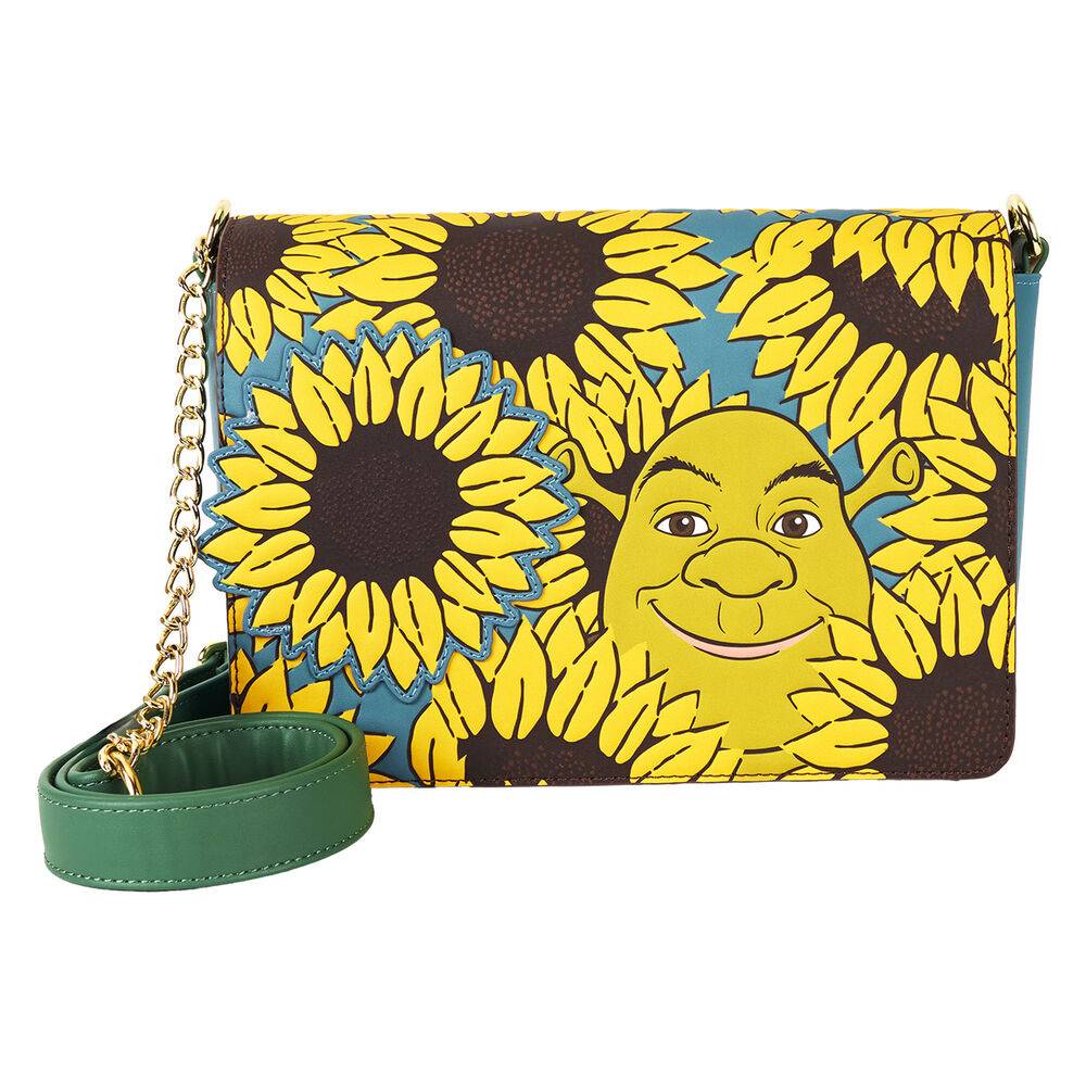 Imagen de Bolso Bandolera Vibraciones Primaverales Shrek Loungefly parte de nuestra colección en Espadas y más, sitio oficial.