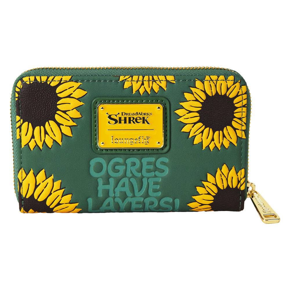 Imagen de Cartera Vibraciones Primaverales Shrek Loungefly parte de nuestra colección en Espadas y más, sitio oficial.