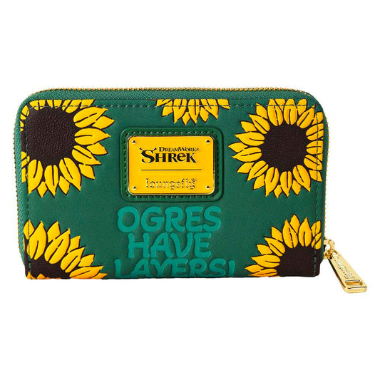 Imagen de Cartera Vibraciones Primaverales Shrek Loungefly parte de nuestra colección en Espadas y más, sitio oficial.