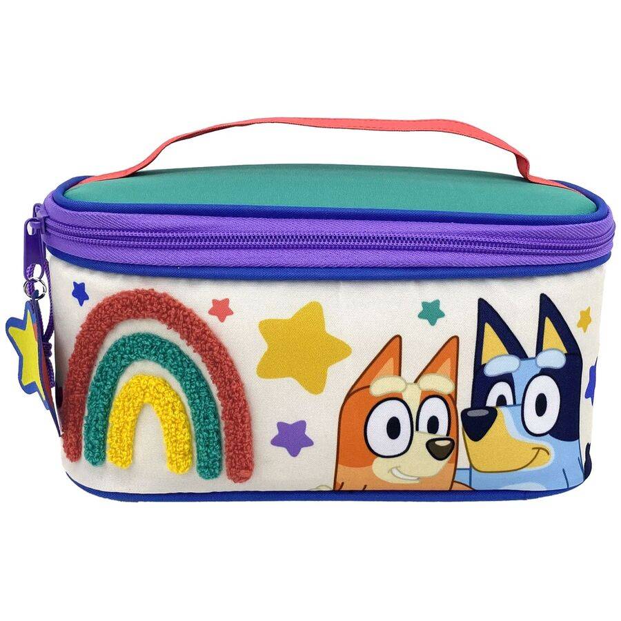 Imagen de Neceser Rainbow Bluey parte de nuestra colección en Espadas y más, sitio oficial.