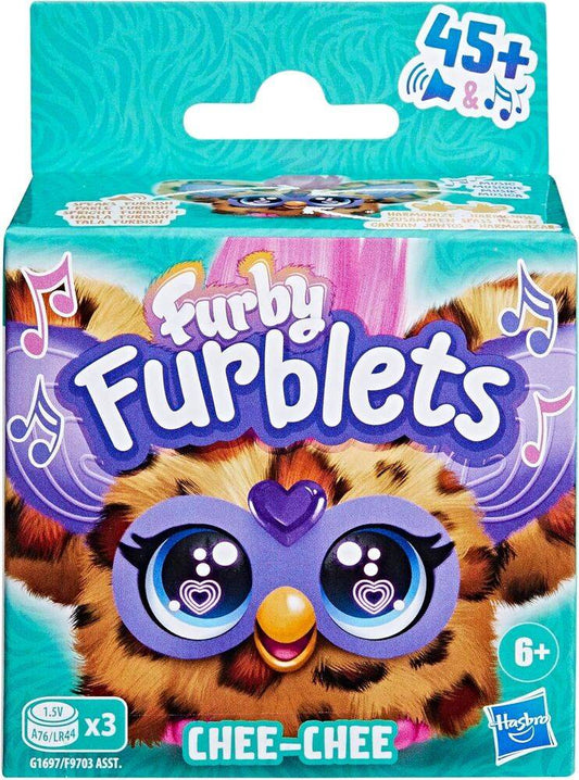 Imagen de Mini Furby Chee-Chee Furblet parte de nuestra colección en Espadas y más, sitio oficial.